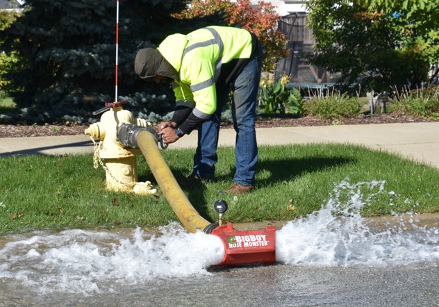 ME Simpson can test fire hydrants and water flow systems to ensure they are operating effectively and efficiently.