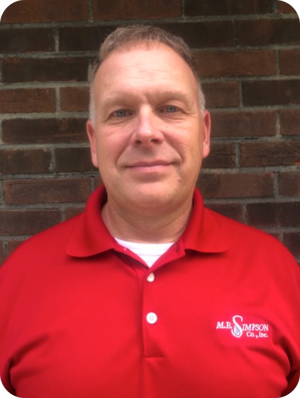 Meet the staff that helps make ME Simpson great including Regional Manager Jeff Cunningham